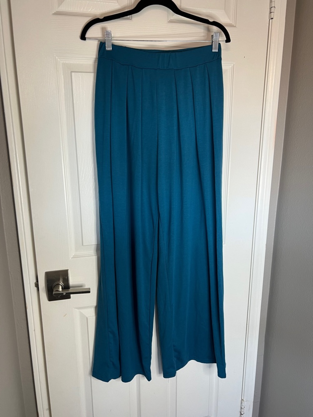 Wide Leg Teal Palazzo Pants & matching top